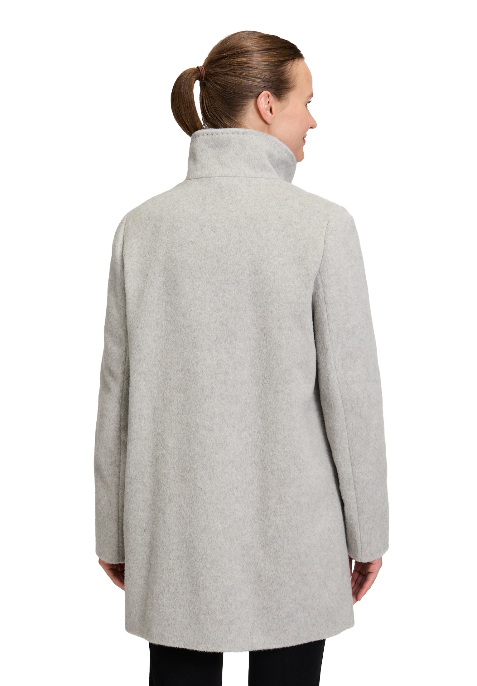 Gil Bret Wolljacke ohne Kapuze mit Taschen