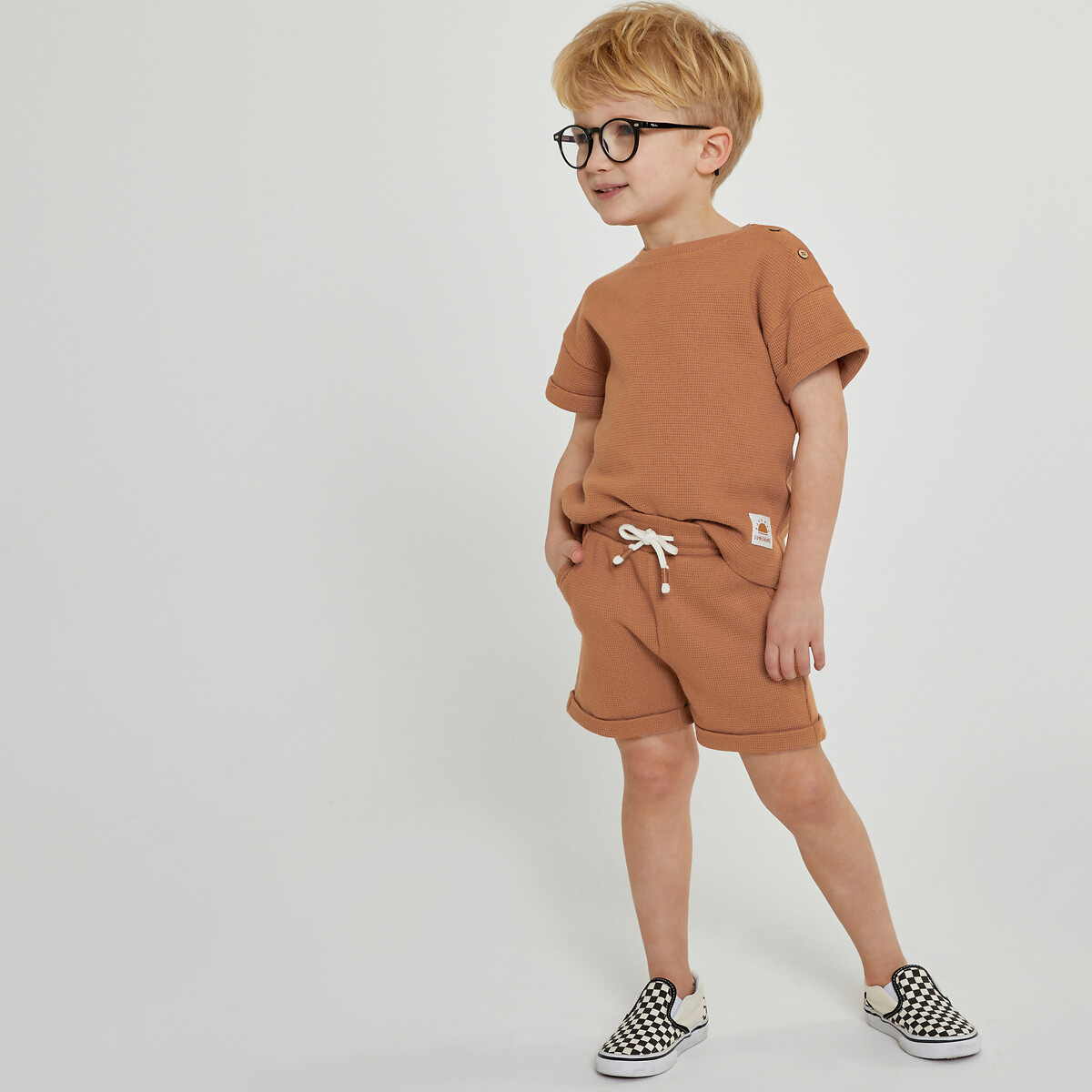 COLEÇÃO LA REDOUTE<br>Conjunto de camiseta e shorts