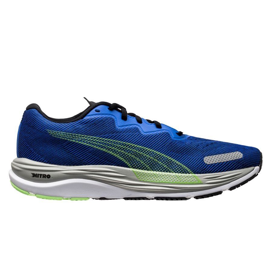PUMA Chaussures de Running Velocity Nitro 2 - Bleu/Vert