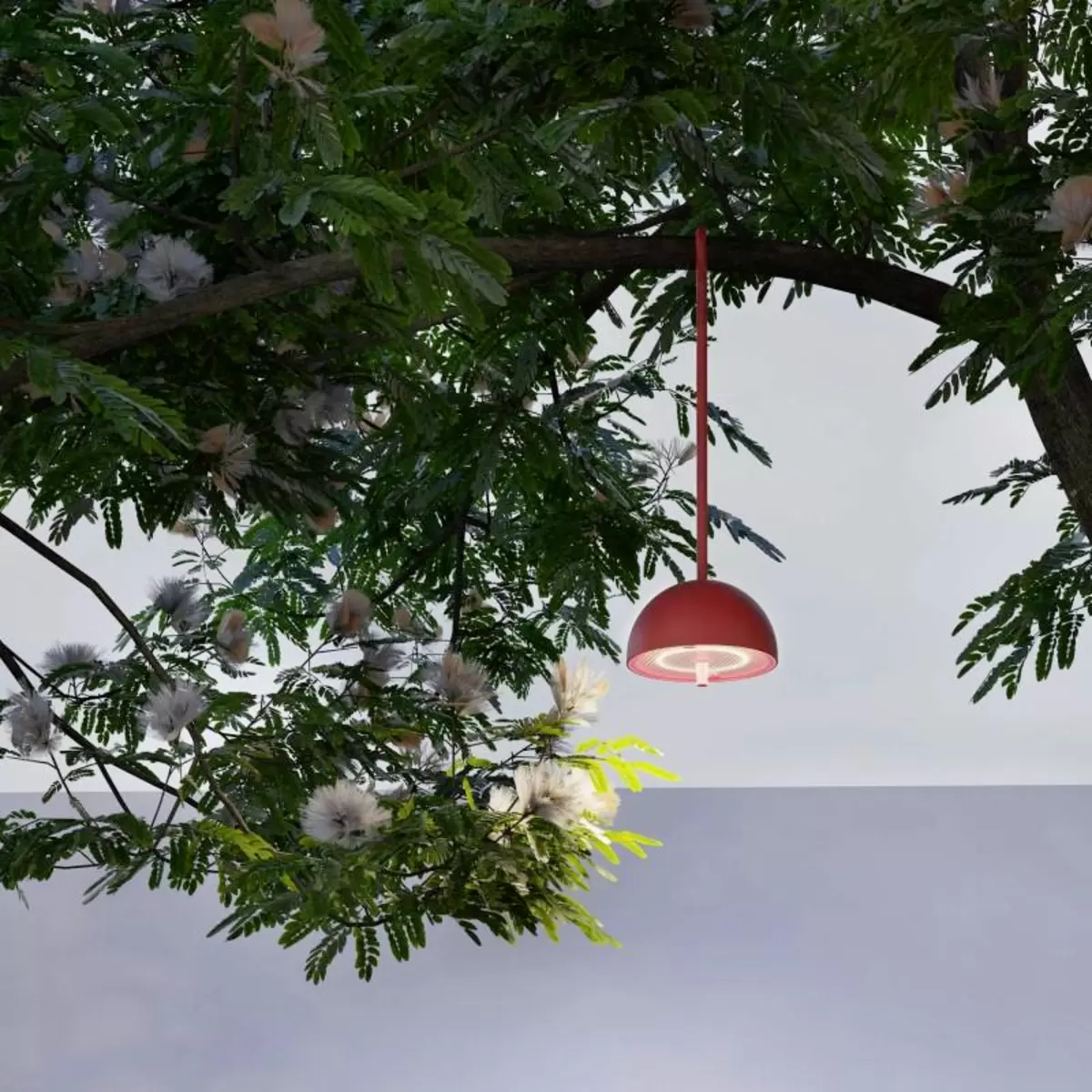 Tischleuchte Sompex Hook Wht