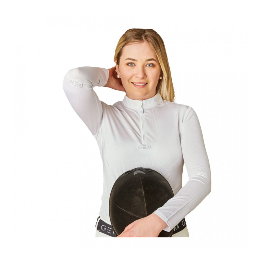 Gem TWIST - Polo de concours Femme blanc