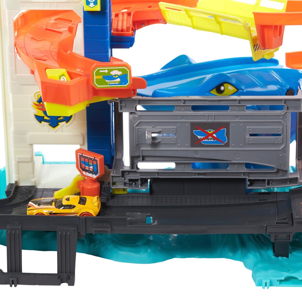 Hot Wheels City Shark Strike Rettungsset