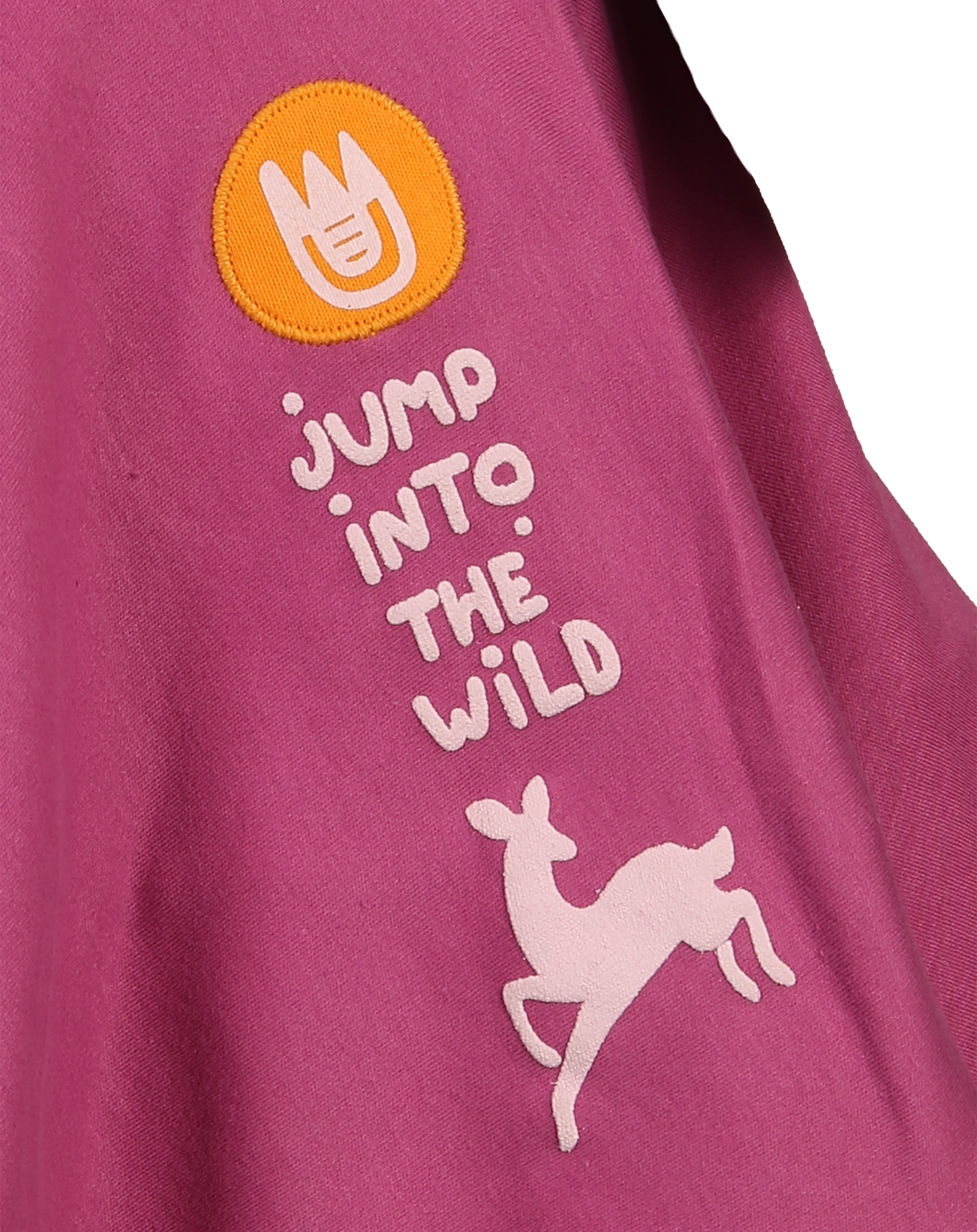 Wende-Rock JUMP in lila/orange
