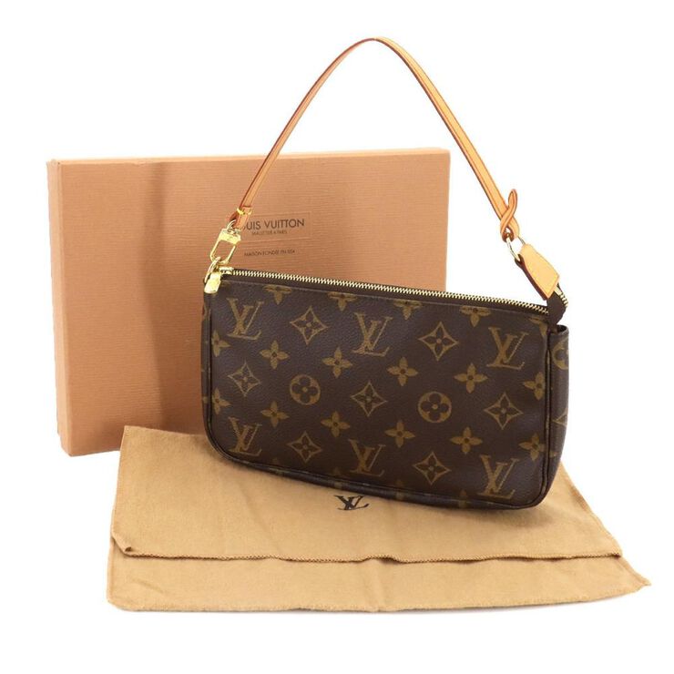 Louis Vuitton Vintage Louis Vuitton Pochette Accessoires Brown