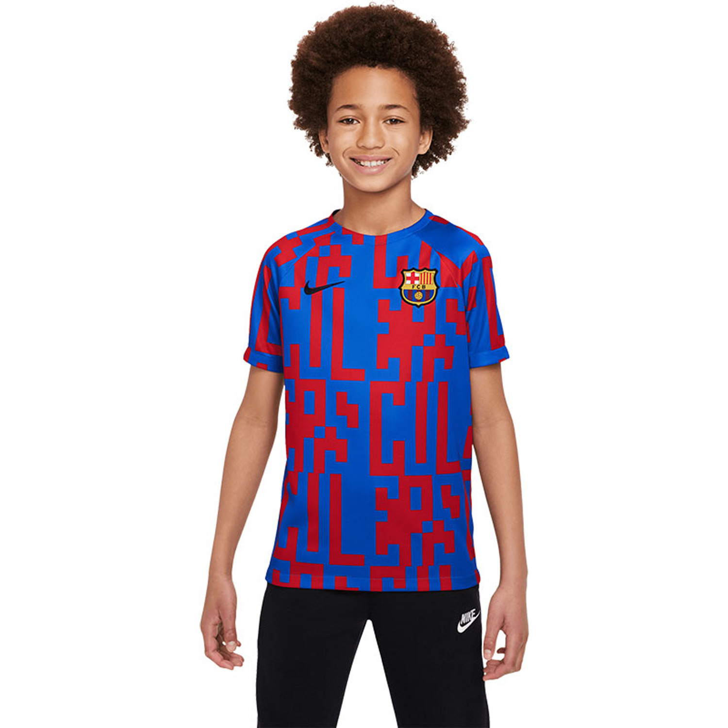 Nike FC Barcelona Pre-match Trainingsset Kids