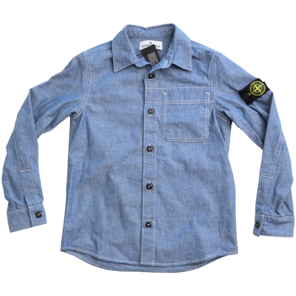 Køb Stone Island Sky Blue Shirts