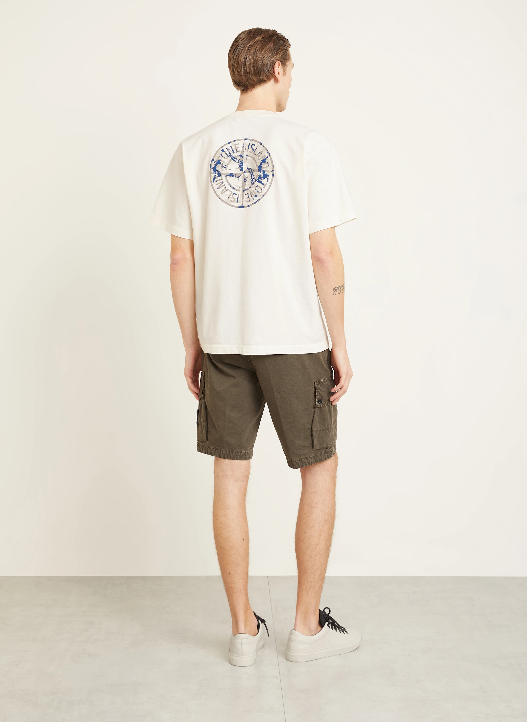 STONE ISLAND T-Shirt COMPASS CAMO