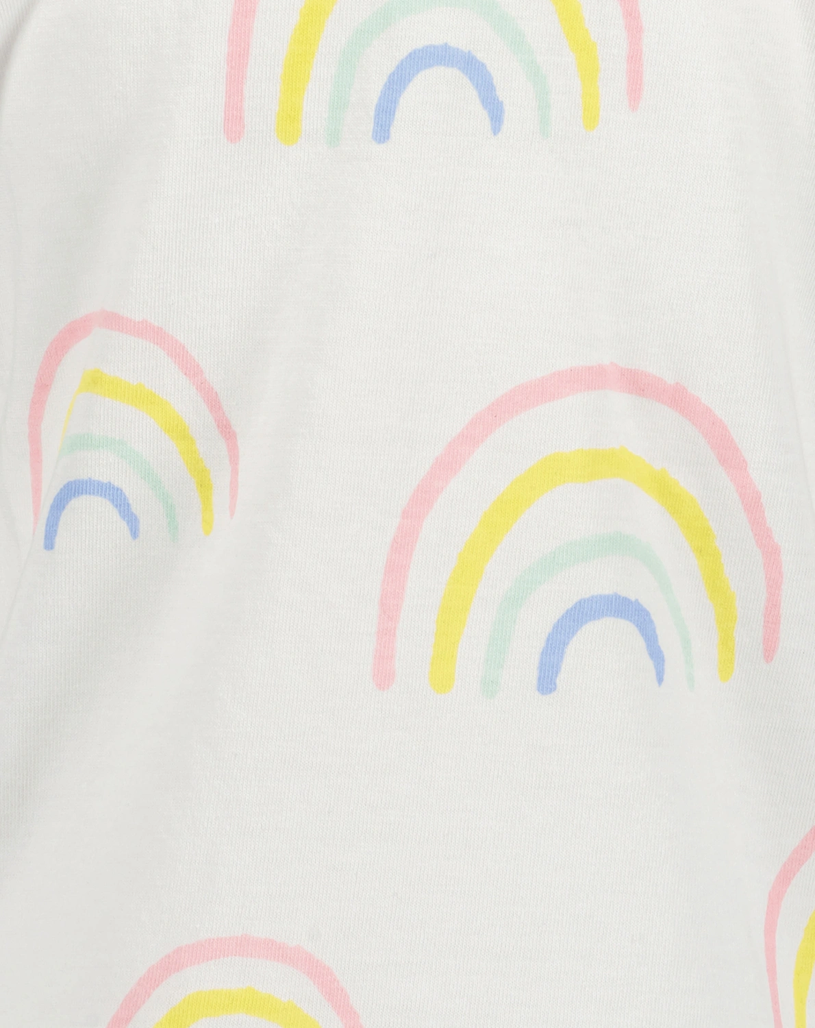 T-Shirt RAINBOW PASTEL in weiß