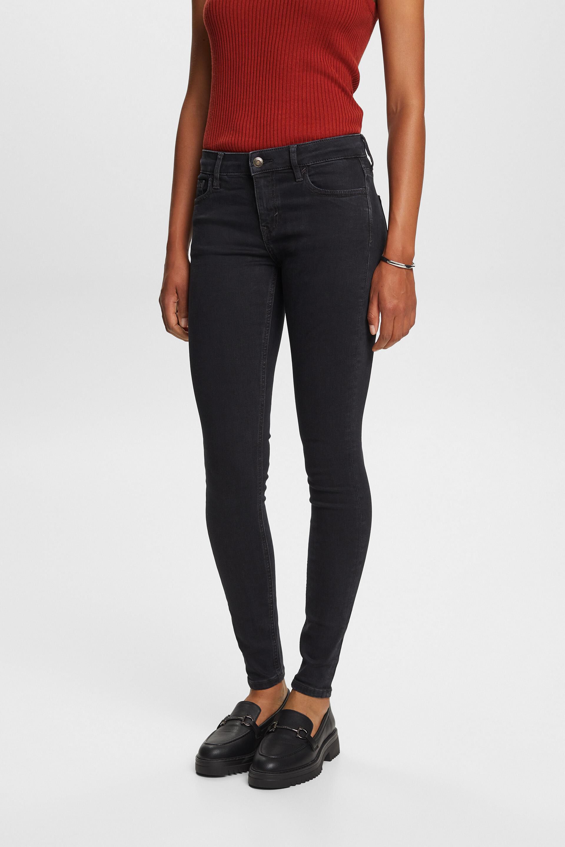 En matière recyclée : le jean Skinny à taille mi-haute