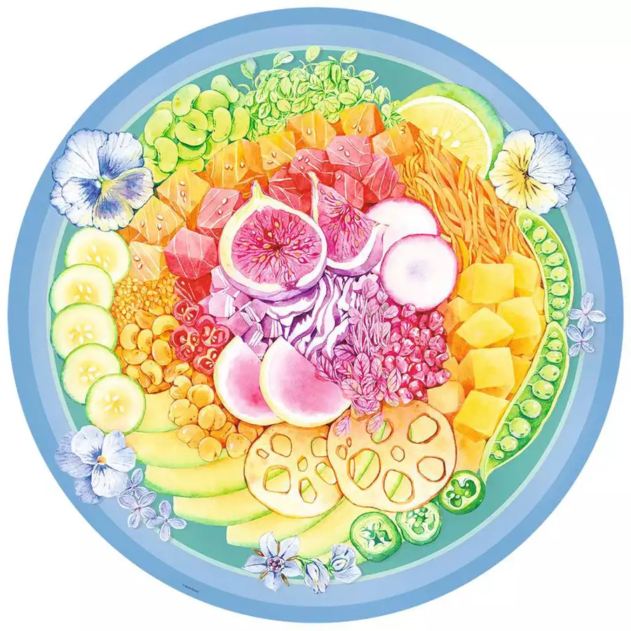 Ravensburger Circle of Colors Poke Bowl bunt
