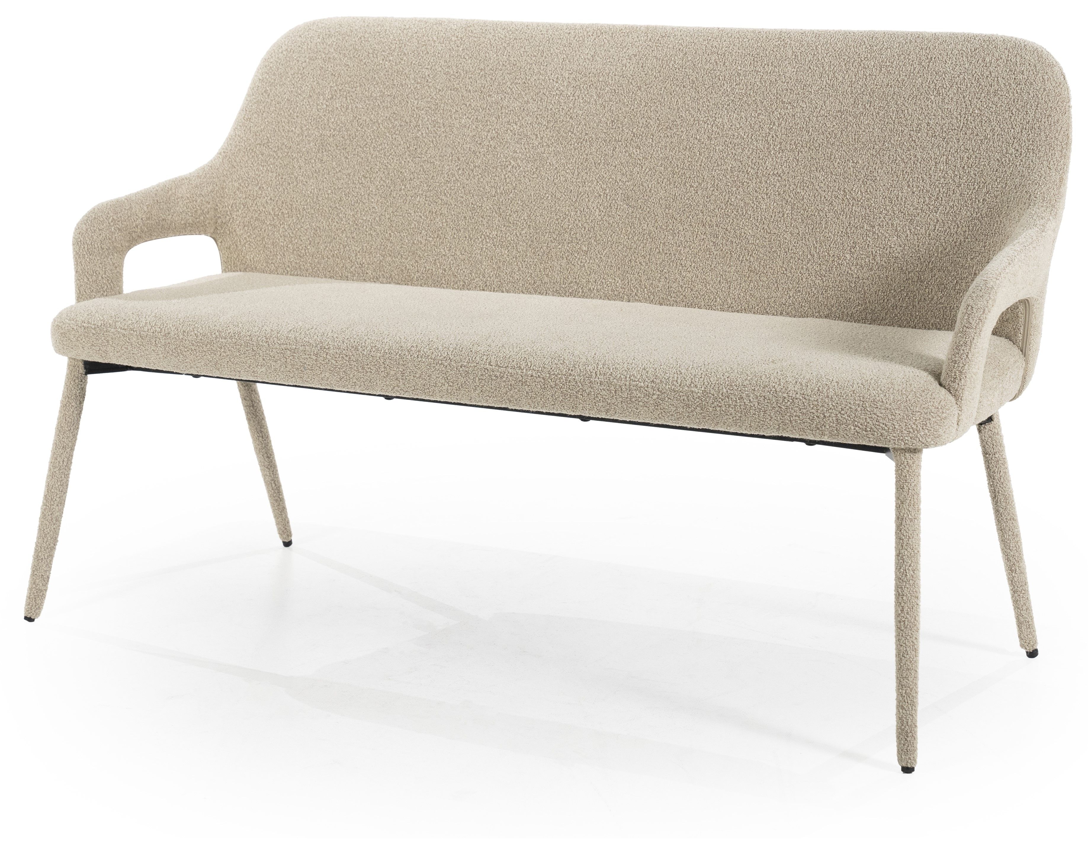 Eetbank Taupe 240244 Fika B140 x D58 x H84 cm