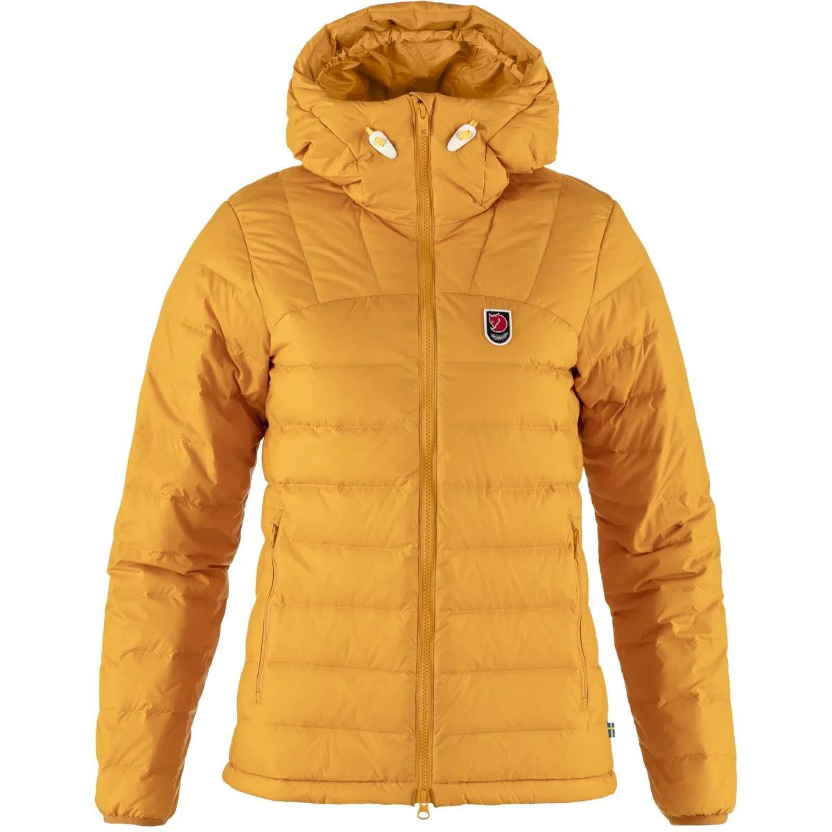 Fjällräven Women's Expedition Pack Down Hoodie Mustard Yellow