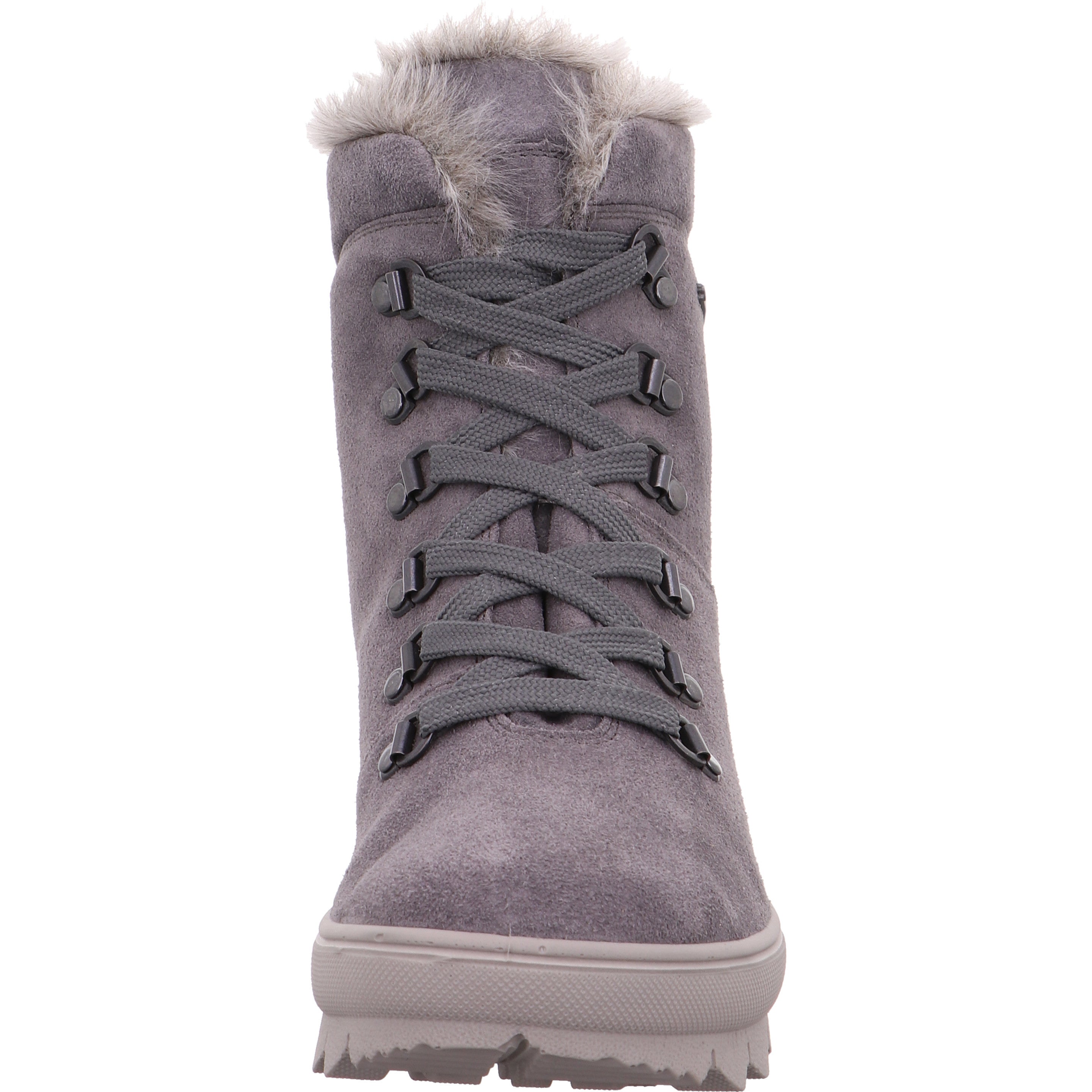 legero NOVARA Damen  Schnürboots mit Schnürung - Farbe: Fumo - Größe: 4.5