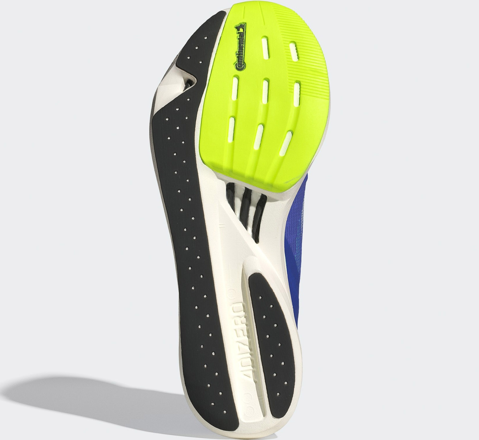 Adizero Takumi Sen 10 Dame Cobalt Blue/Zero Metallic/Lucid Lemon