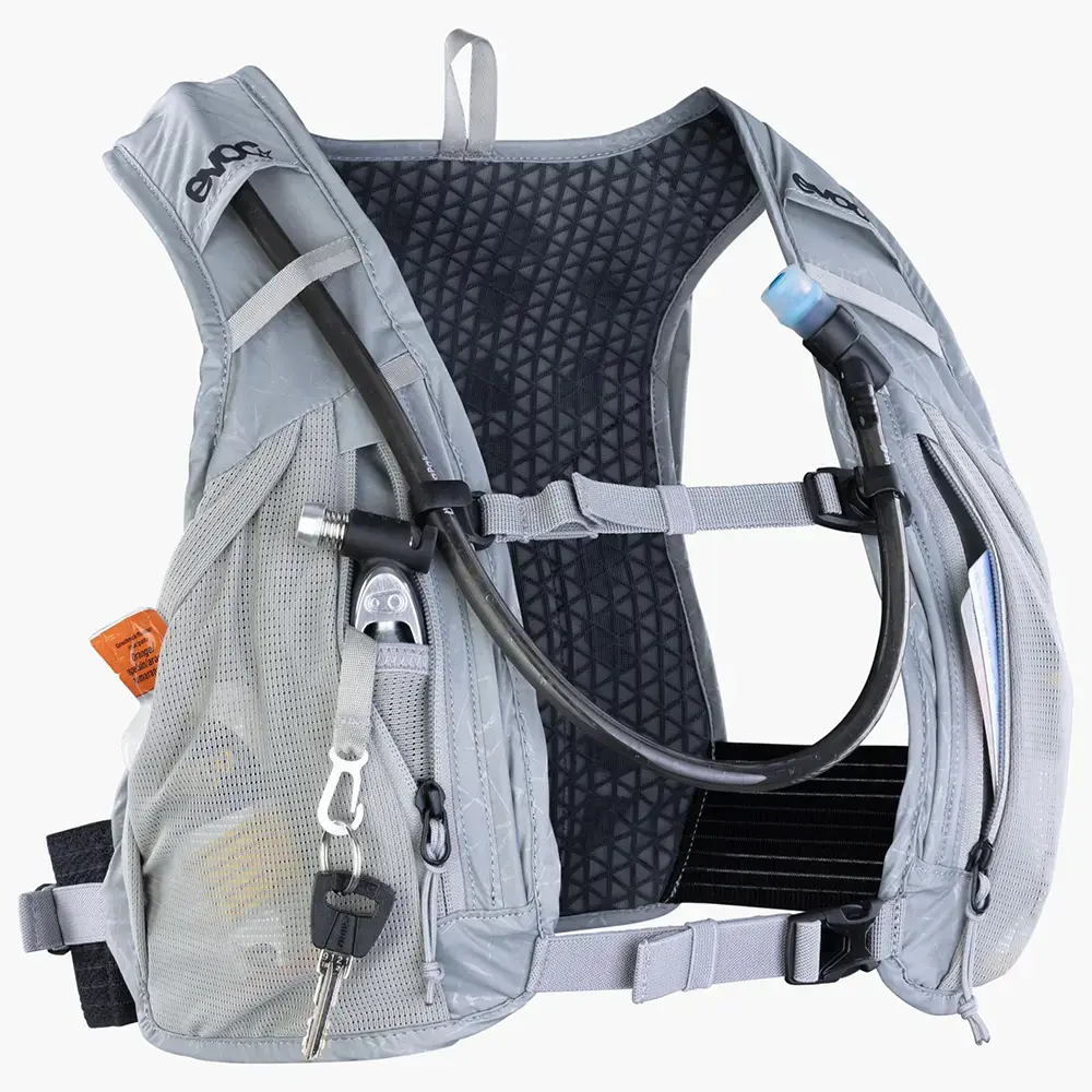 Evoc Hydro Pro 6L + 1.5L Bladder Hardloop Drinkrugzak Lichtgrijs