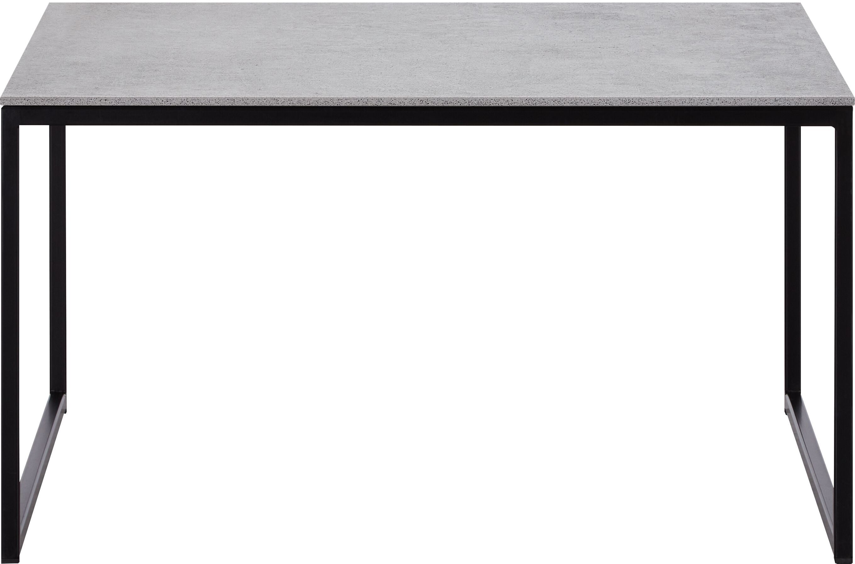 AVEA Salontisch - Kreta / schwarz / B: 65.0 cm x T: 65.0 cm x H: 35.8 cm