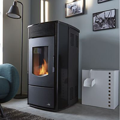 Poêle à granulés Supra Silver céramique 7 Kw