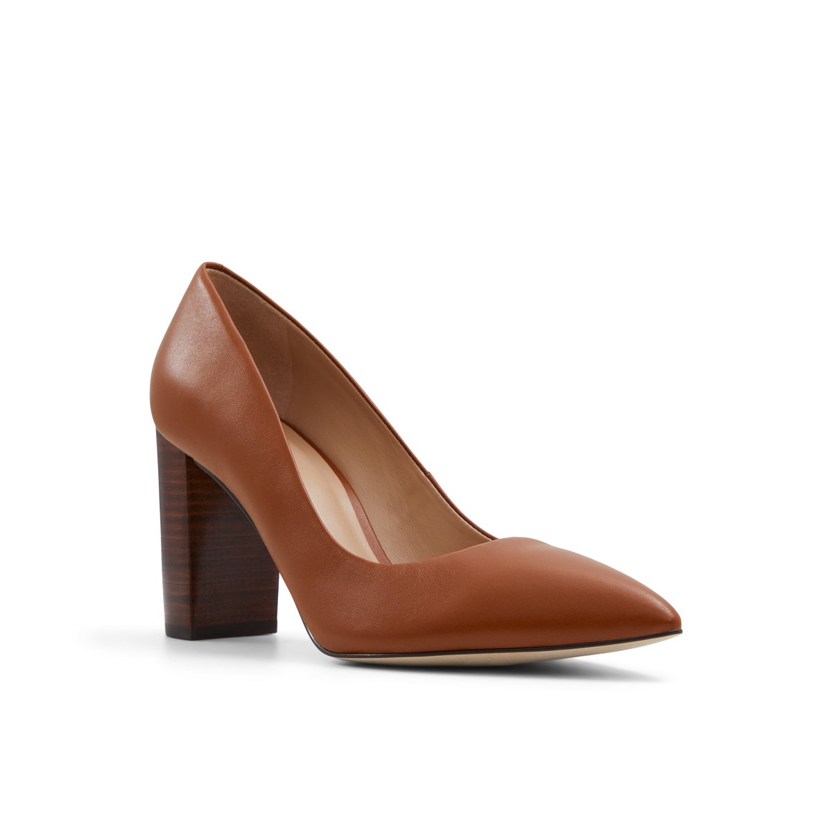 LUCA FERRI-Illingen-Talons hauts/Escarpins - Talon bloc - Marron
