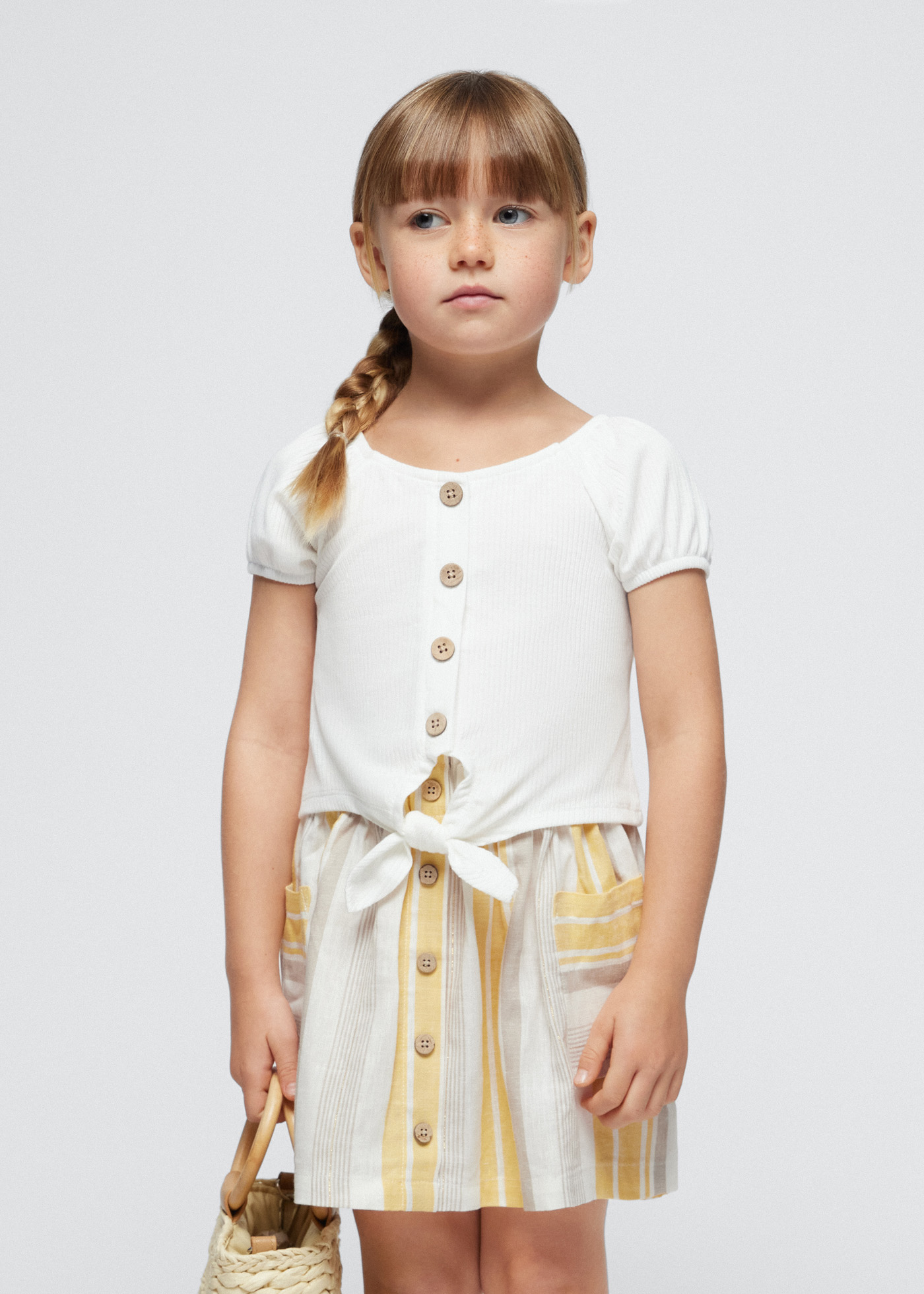 Camiseta canelada feminina Granada