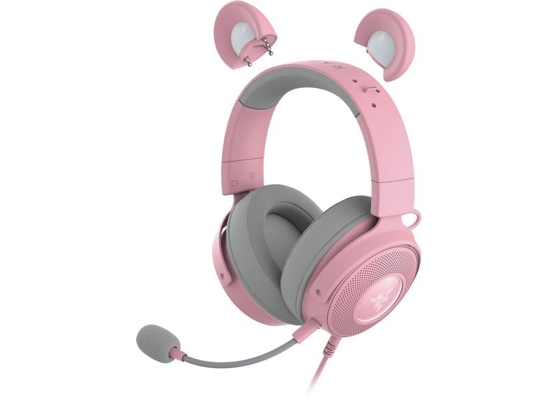 Razer Headset Kraken Kitty V2 Pro Pink Kabelgebundenes Over-Ear Gaming Headset