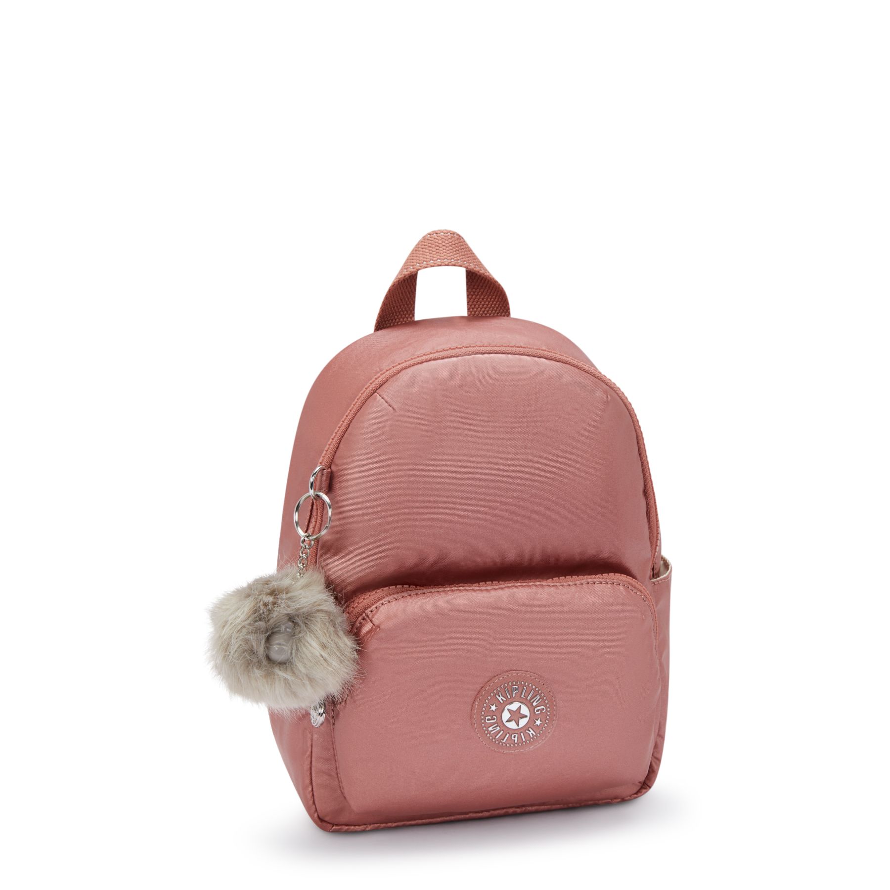ZINNA Petit sac à dos avec bretelles ajustables - Metallic Maple