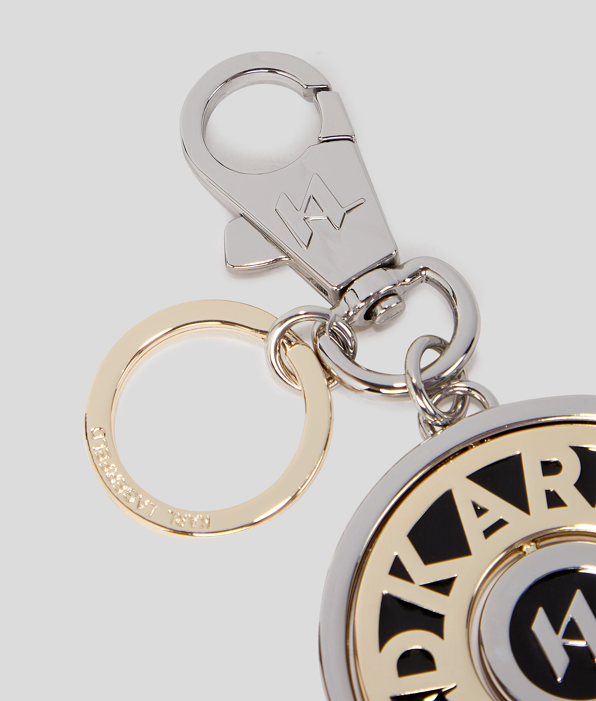 PORTE-CLÉS DISQUE LOGO KARL