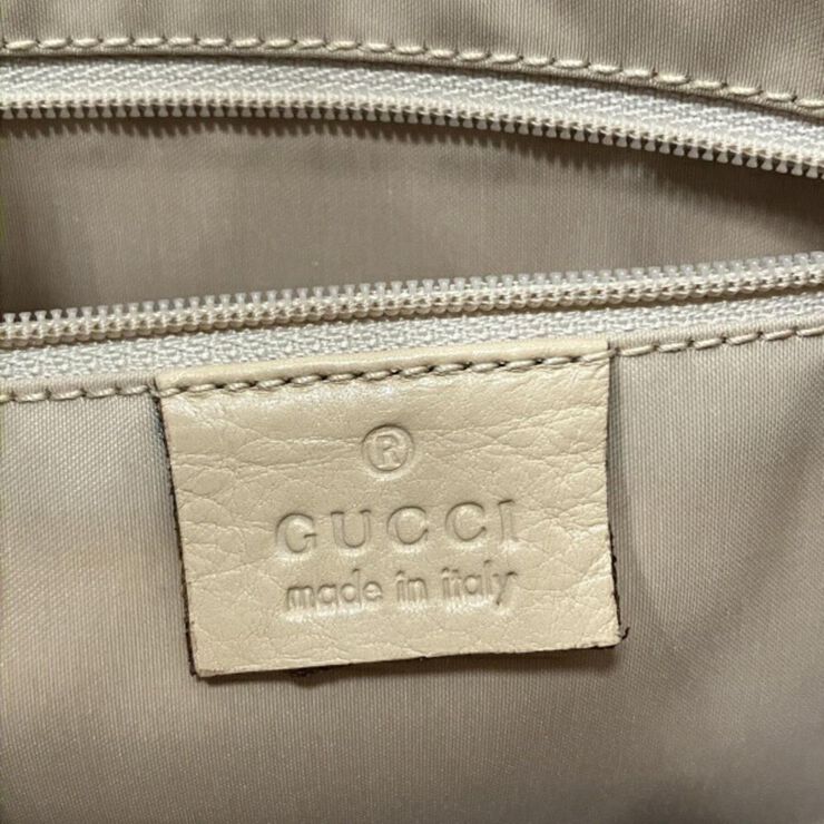 Gucci Vintage Gucci Bamboo Beige