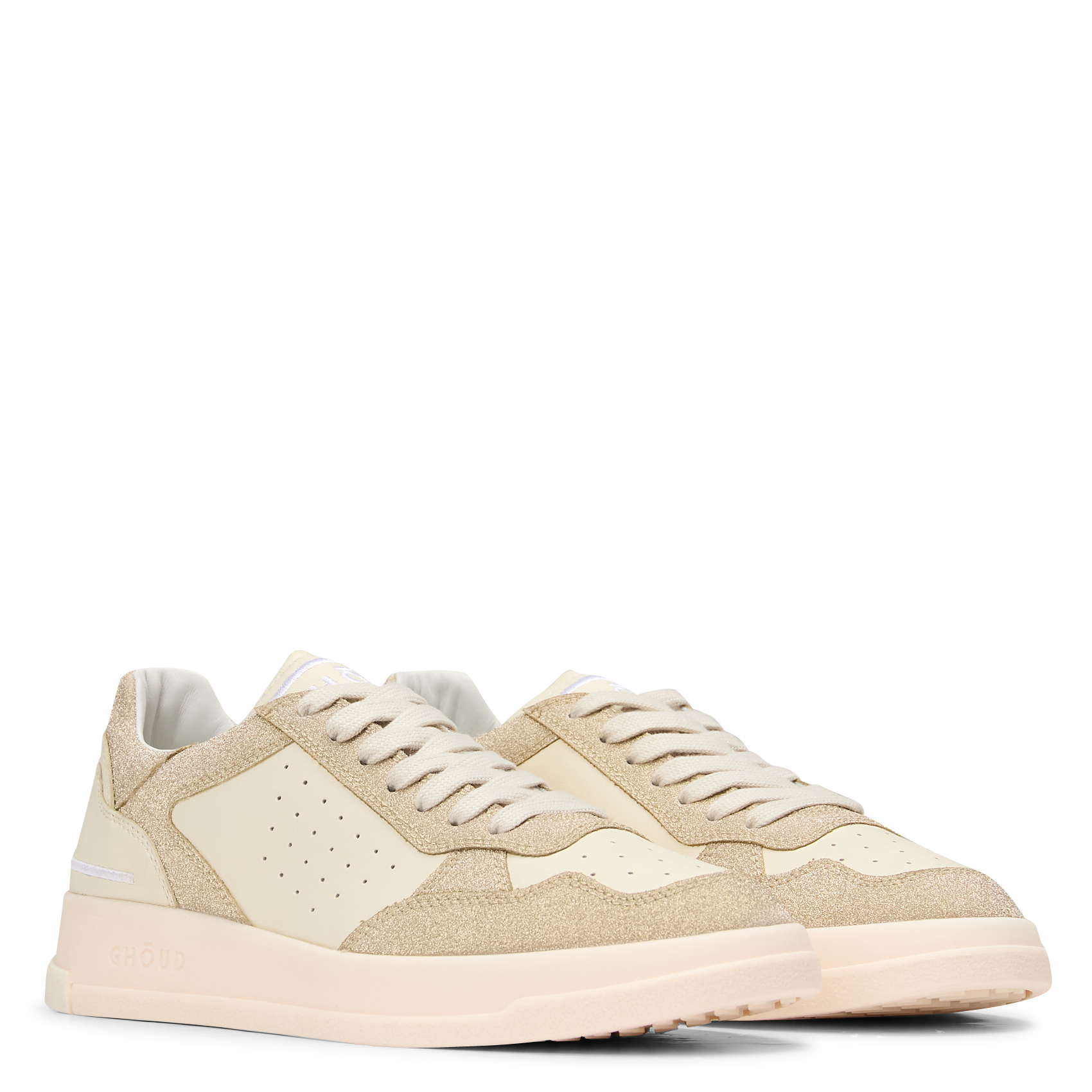 TWEENER - Baskets basses en cuir mélangé | Beige