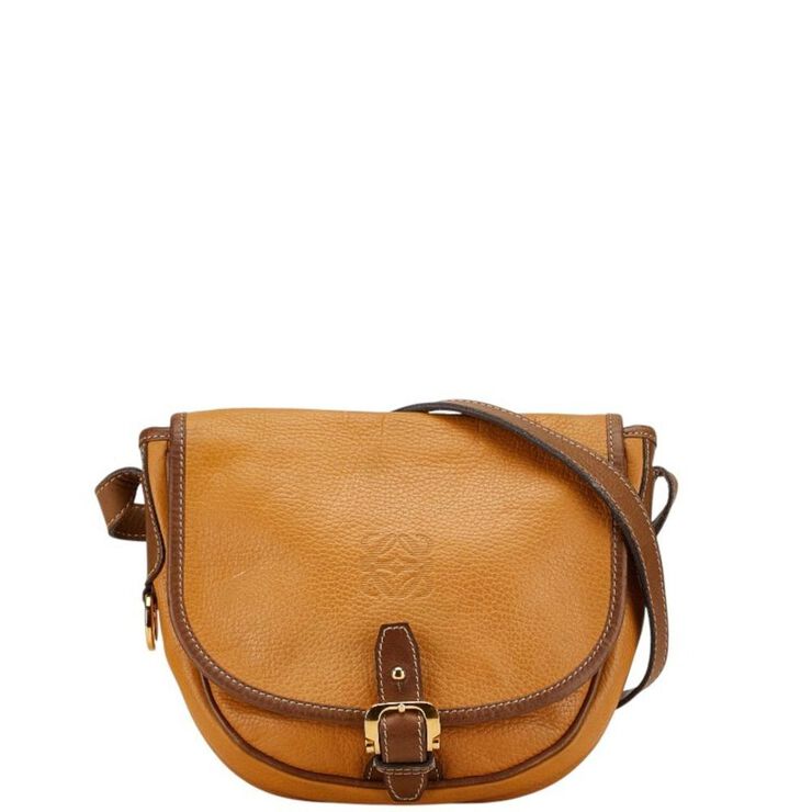 Loewe Vintage Loewe Crossbody Bag Beige