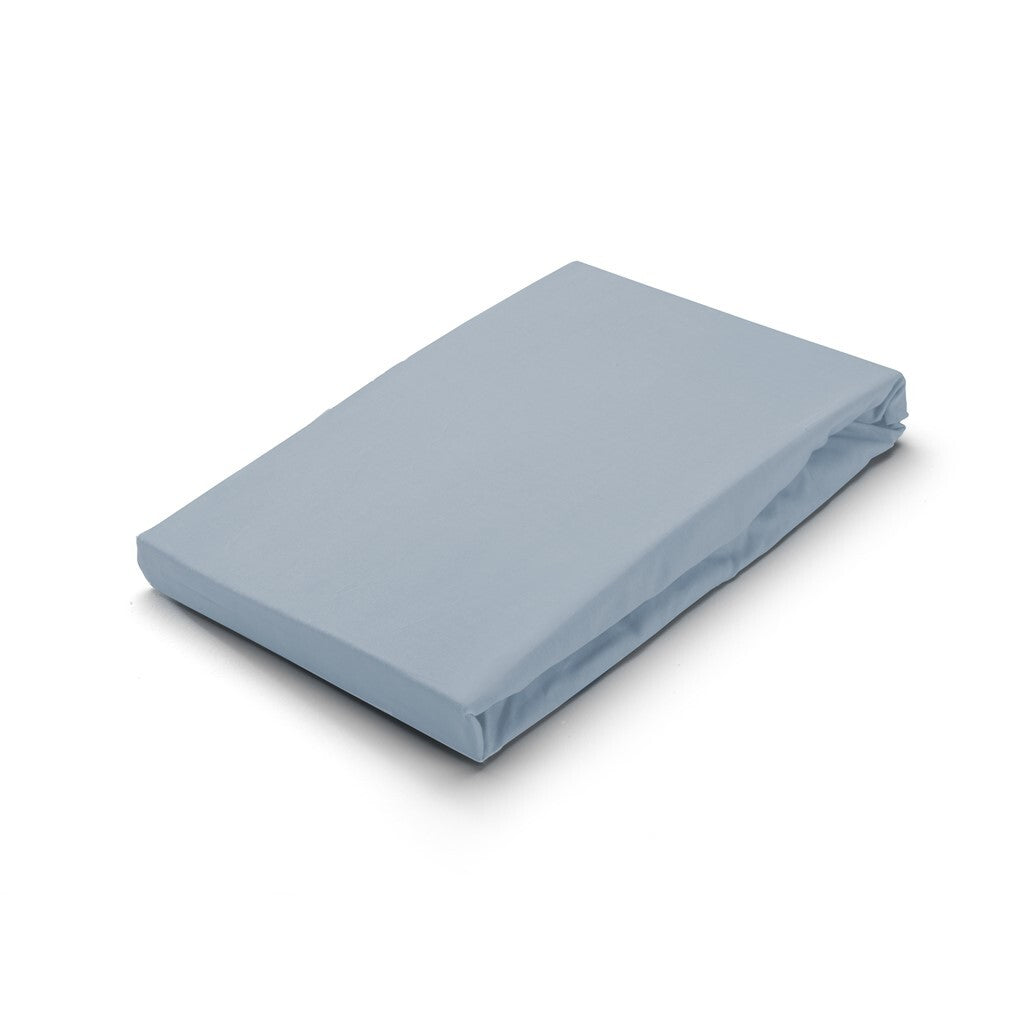 Byrklund - Hoeslaken - 100% katoen - 90x220 - Blauw
