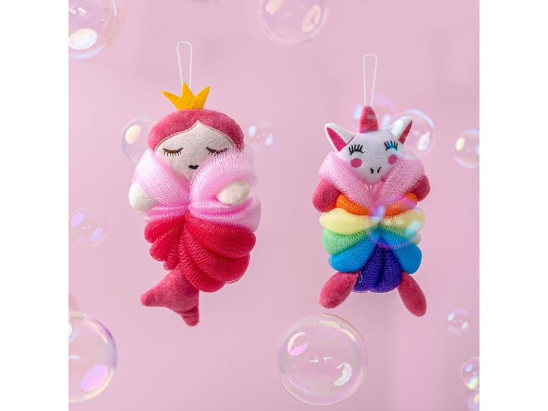 Martinelia Beauty Sponge assortiert Badeschwamm mit Aufhänger