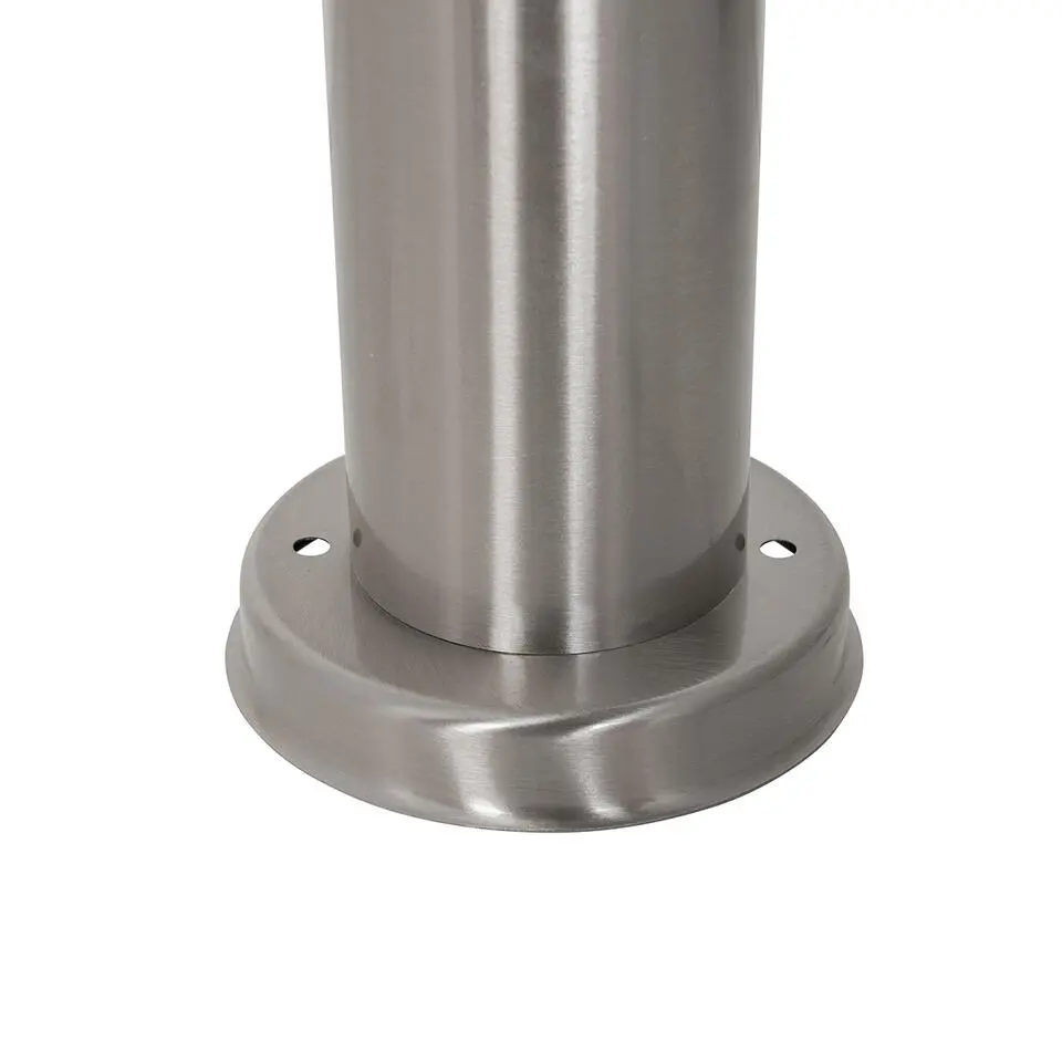 Qazqa staande buitenlampen rox zilverkleurig e27