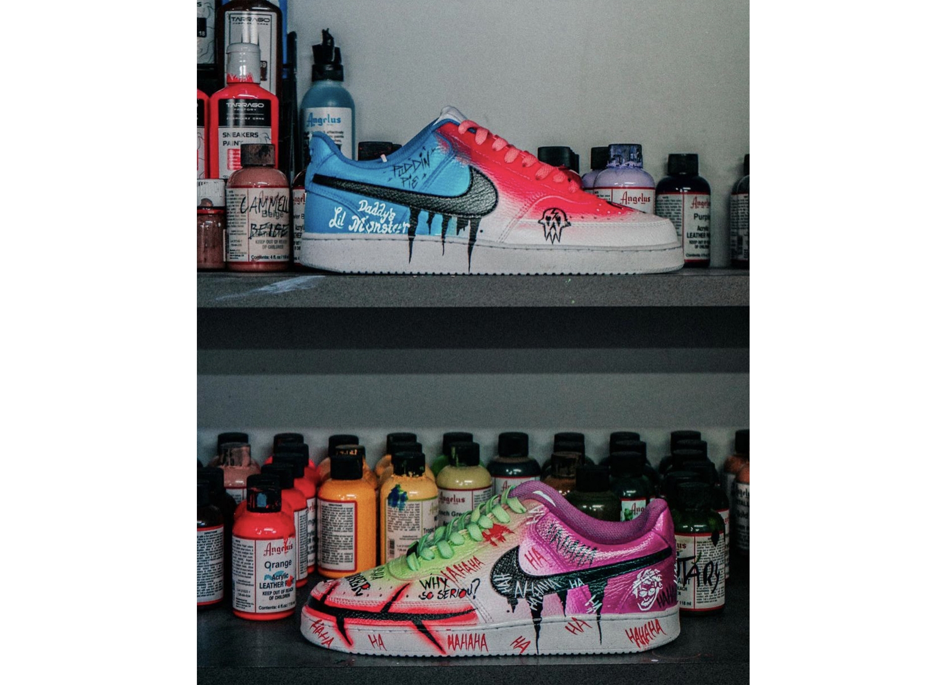 Court vision low joker multicolore