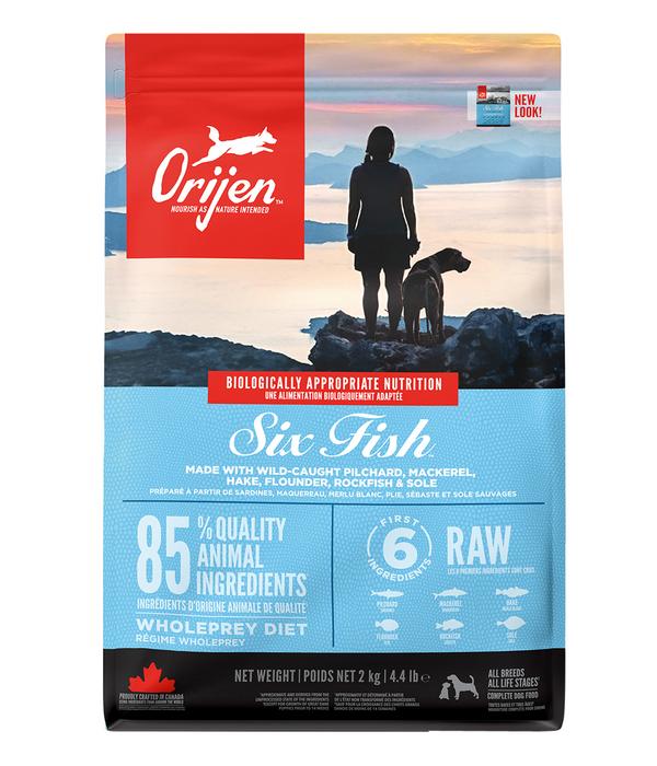 ORIJEN™ Trockenfutter für Hunde Six Fish