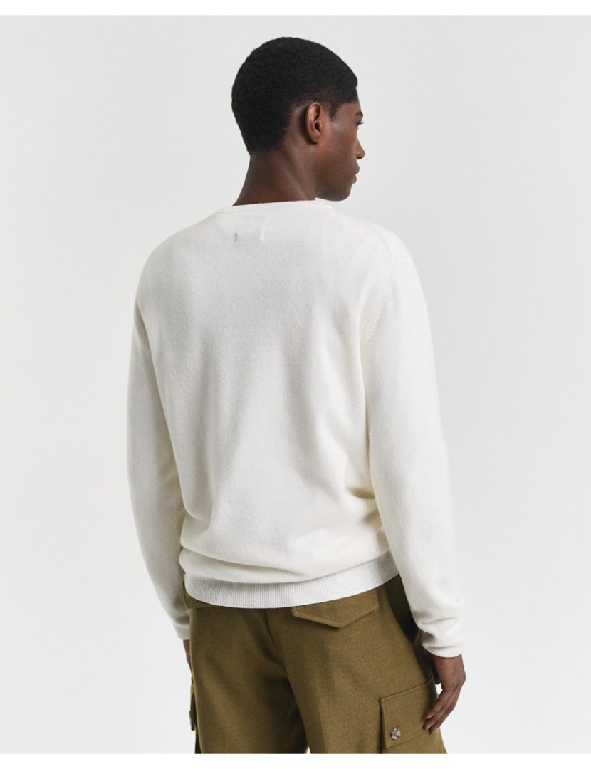 Fine Wool Sweater Beige