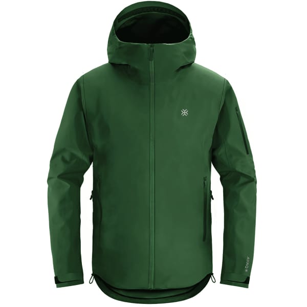 Veste ski de randonnée AYAQ SKORA HARDSHELL JKT PINE GREEN
