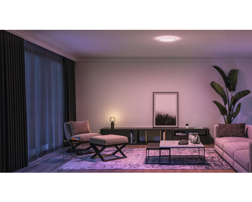 Philips Hue plafondlamp 23W 2350 lm 2200-6500 K HxØ 3,1x42,1 cm Tento wit & Color Ambiance wit