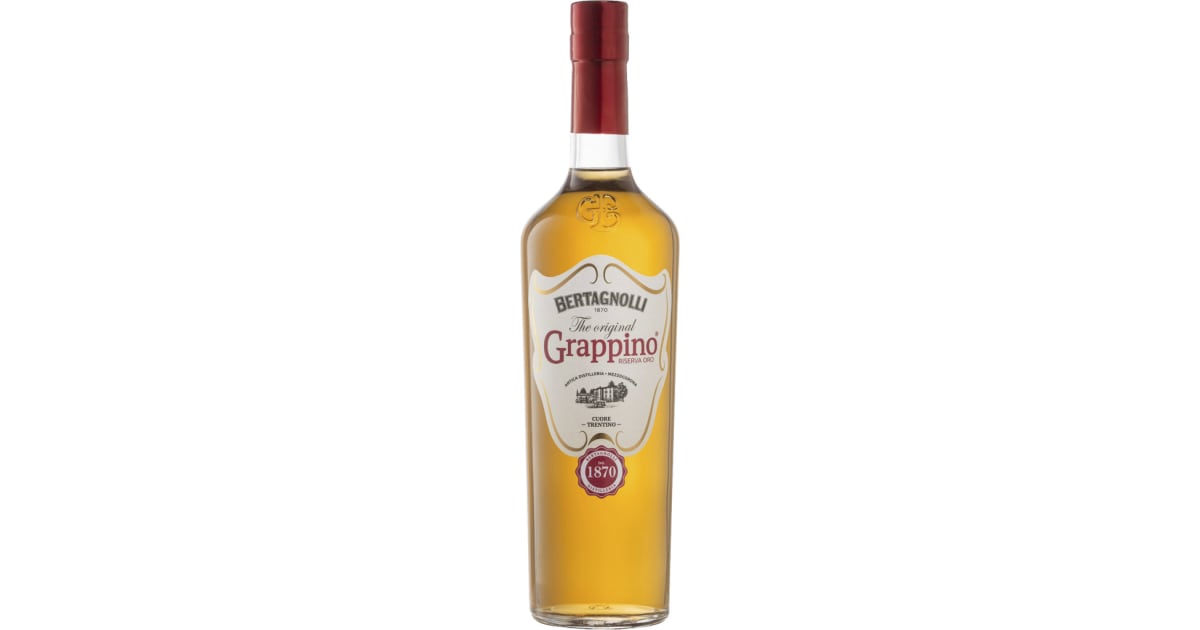 Bertagnolli Grappino Oro 40% (Einweg)