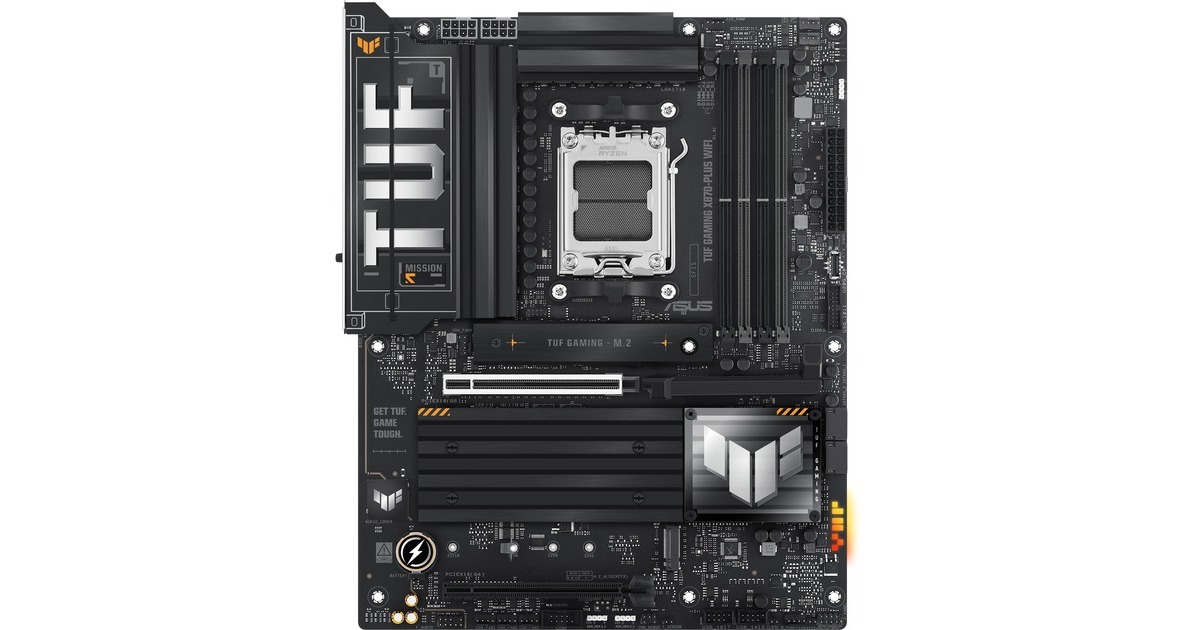 ASUSTUF Gaming X870-PLUS WIFI socket AM5 moederbord  (2.5Gb-LAN, Wi-Fi 7, BT, Sound, ATX)