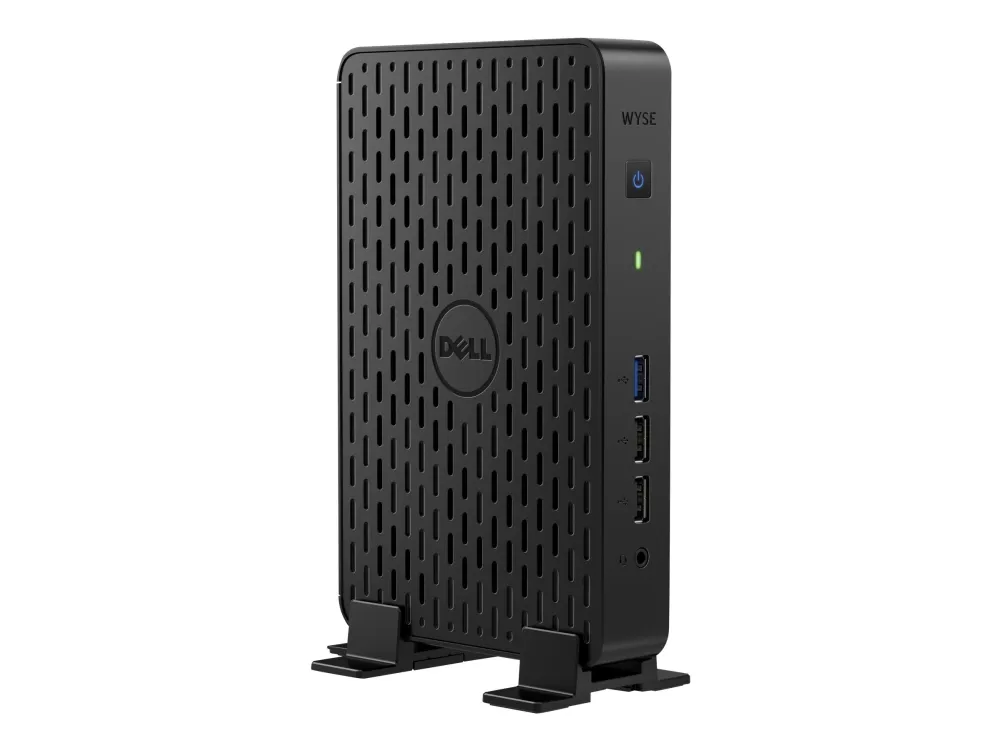 Dell Wyse 3030 - Tynd klient - DTS 1 x Celeron N2807 / op til 2.16 GHz - RAM 4 GB - flash 16 GB - HD Graphics - Gigabit Ethernet - Win Embedded Standard 7 - skærm: ingen - sort - BTP - med 3 Years Dell Collect and Return Service