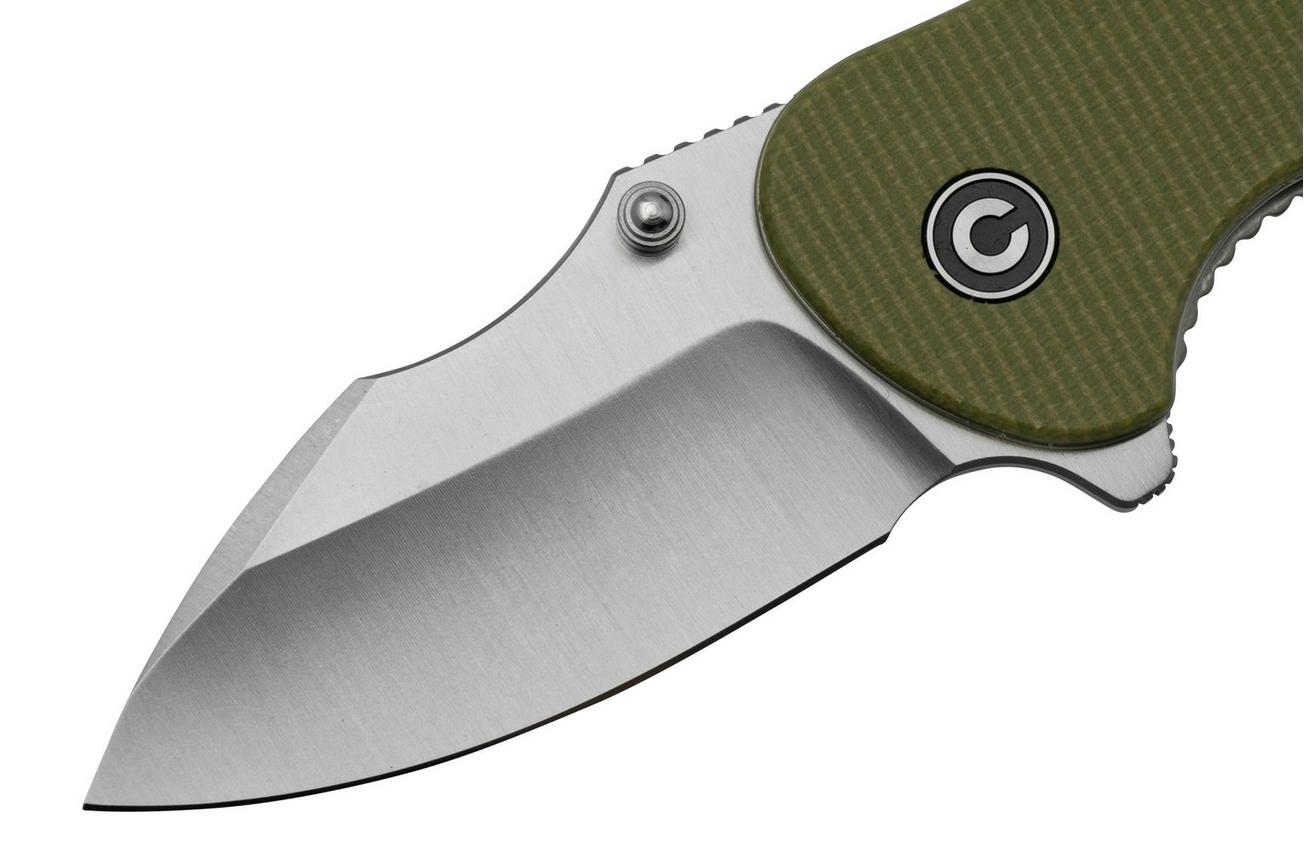 Civivi Gordo C22018C-2 OD Green Micarta, D2 Satin zakmes, Peter Carey design