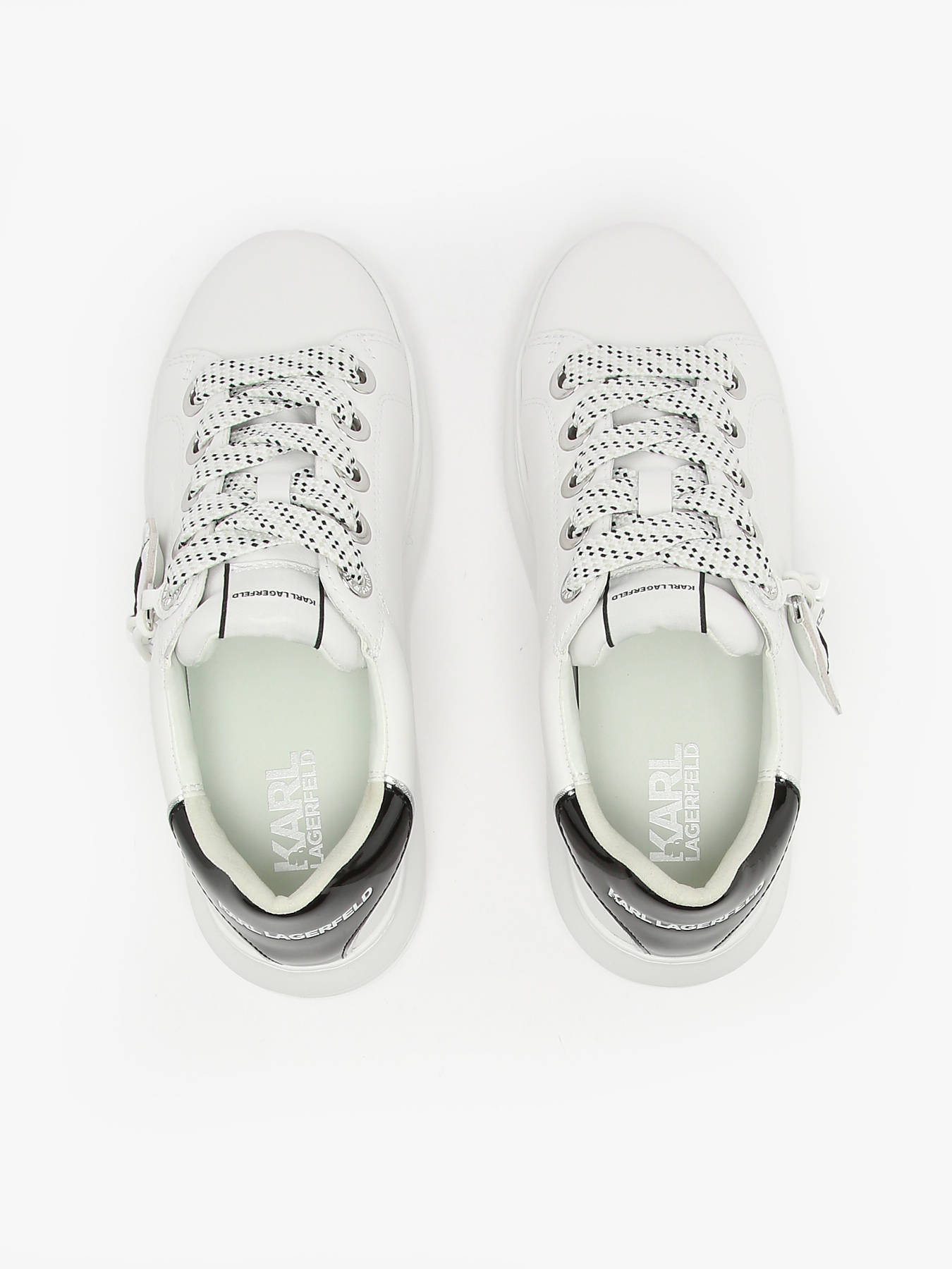 Sneakers en cuir KARL LAGERFELD