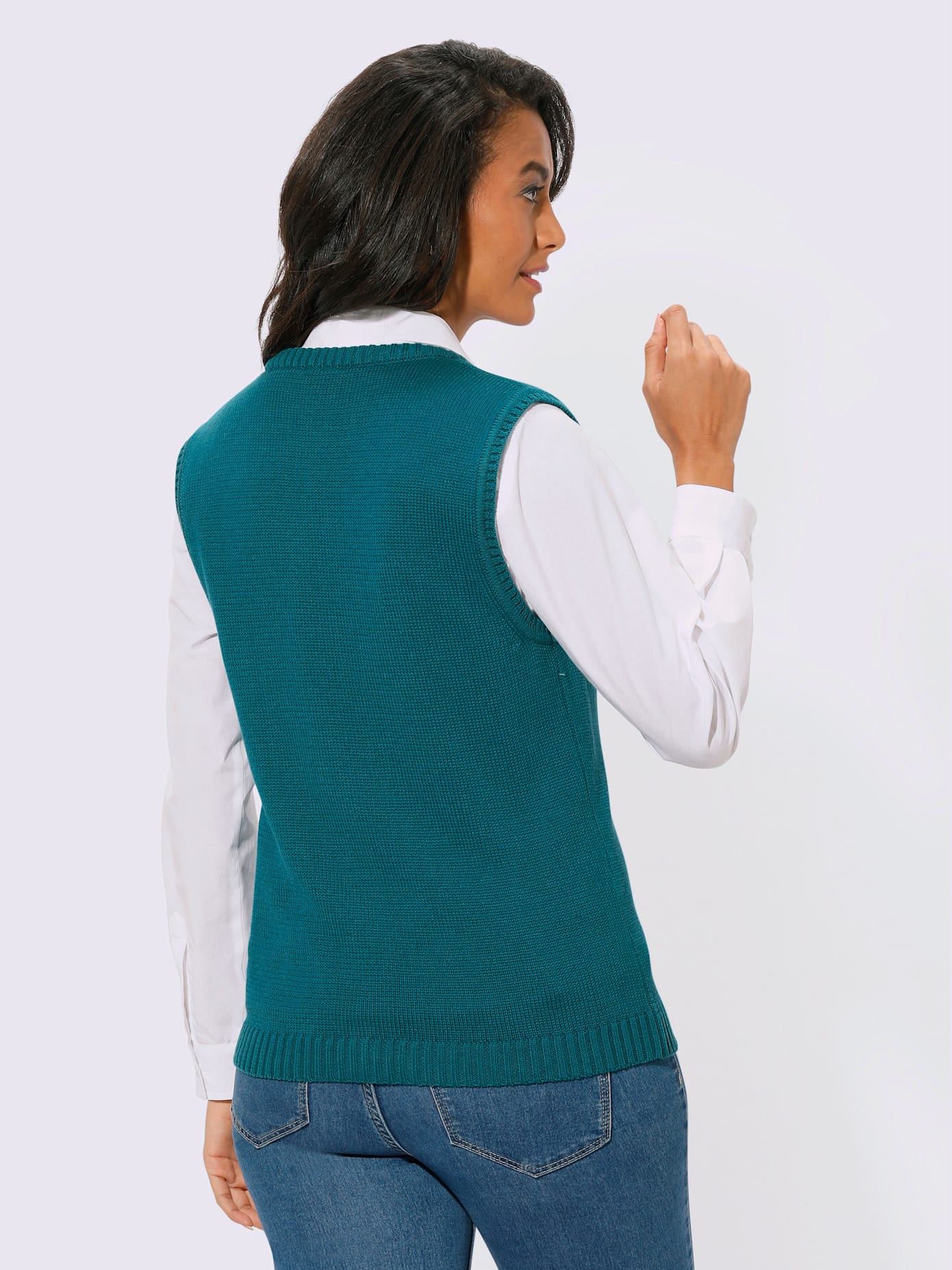 Gilet en tricot 50% coton