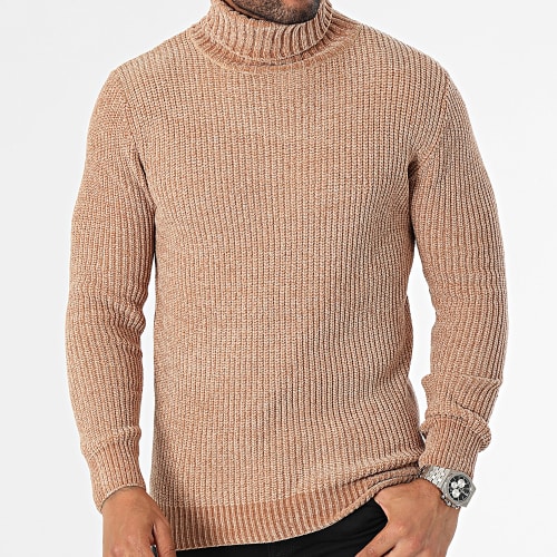 Pull Col Roulé Camel
