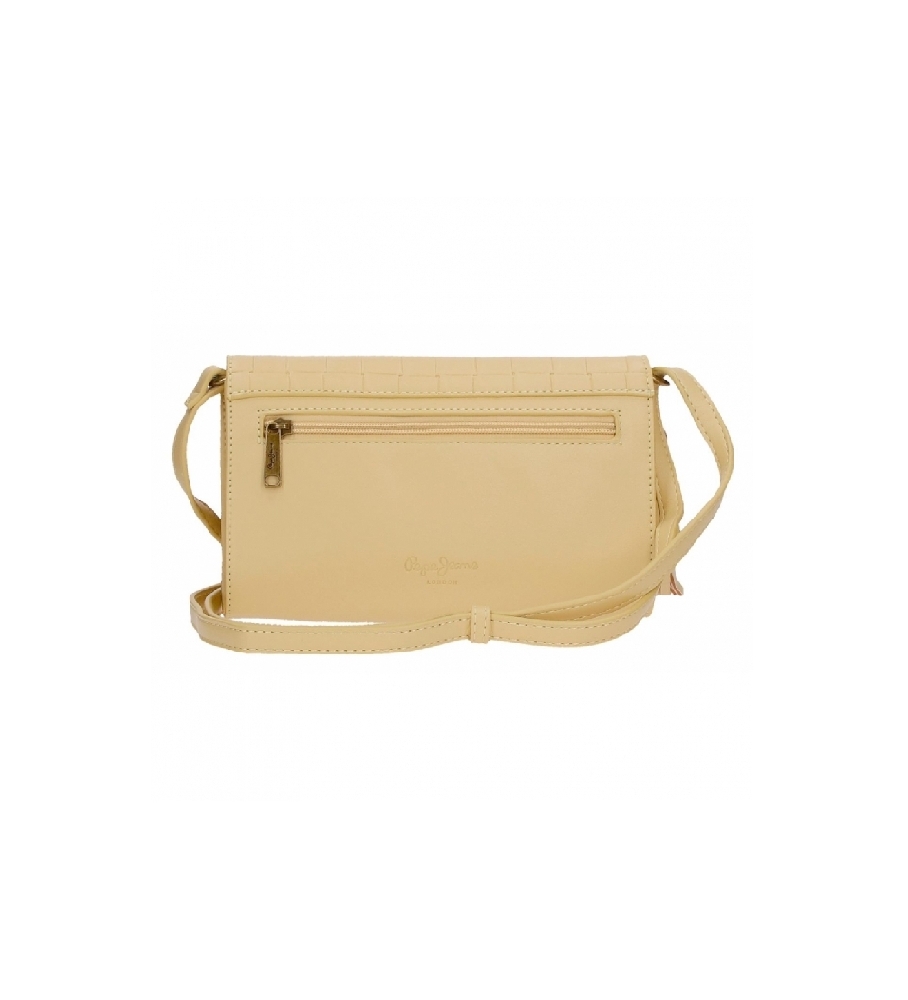 Bolsa de ombro amarela Pepe Jeans Naiara - 23x15x5,5cm -