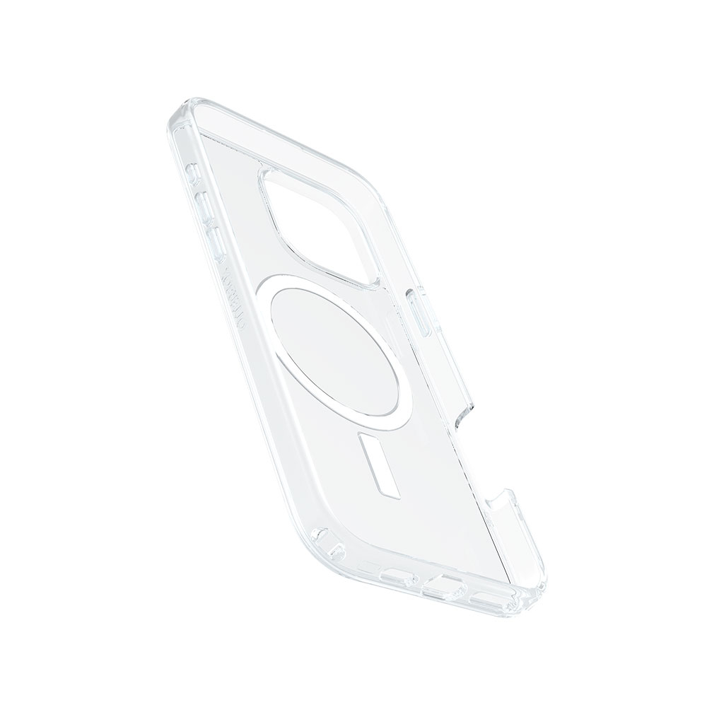 iPhone 16 Pro Max Outdoor Case Hülle mit MagSafe Symmetry Series Recycelter Kunststoff (77-96417) - Transparent