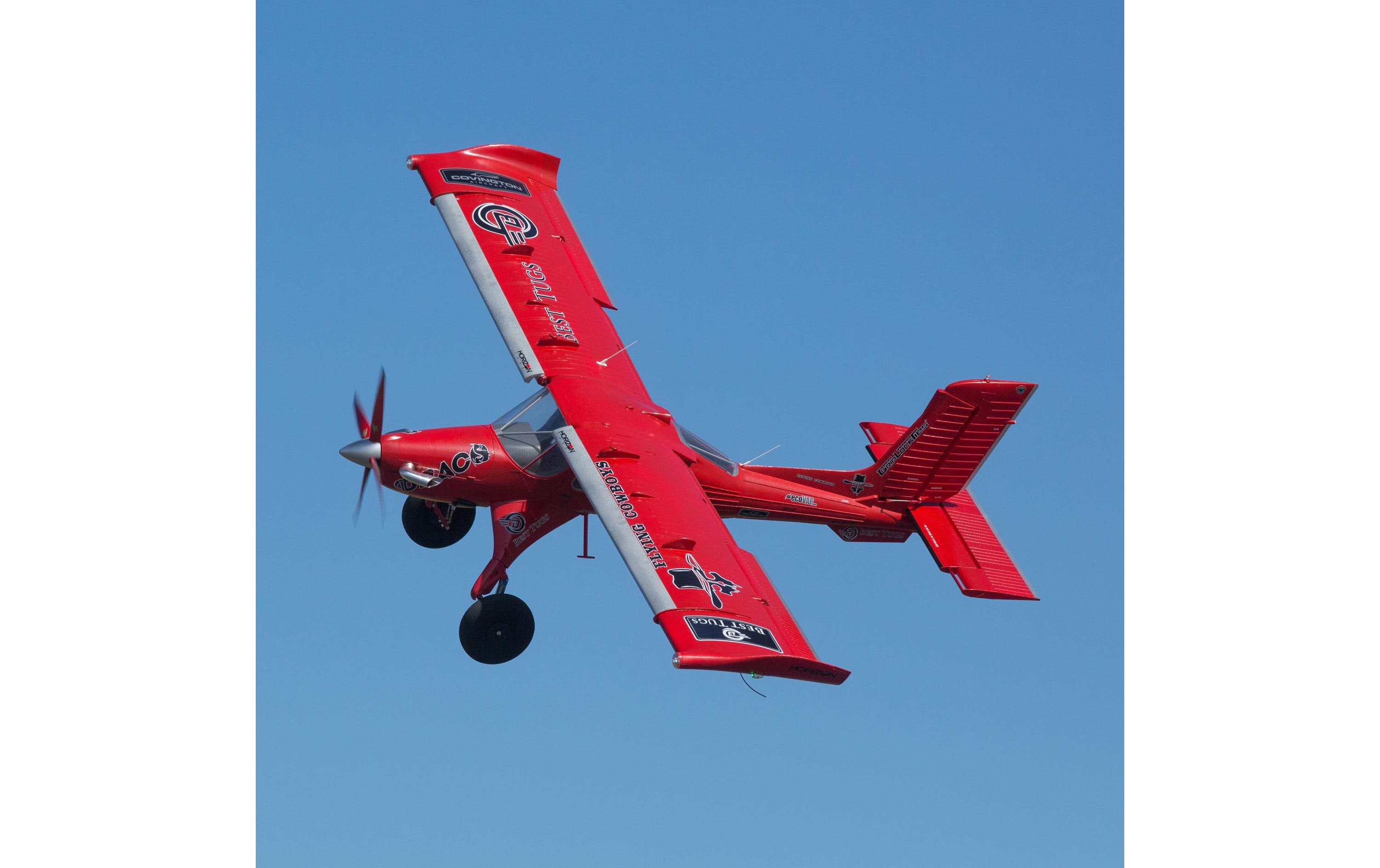 Motorflugzeug DRACO 2.0m Smart BNF Basic AS3X SAFE<br>Replika von Mike Patey's stark modifizierter STOL Wilga «Draco»