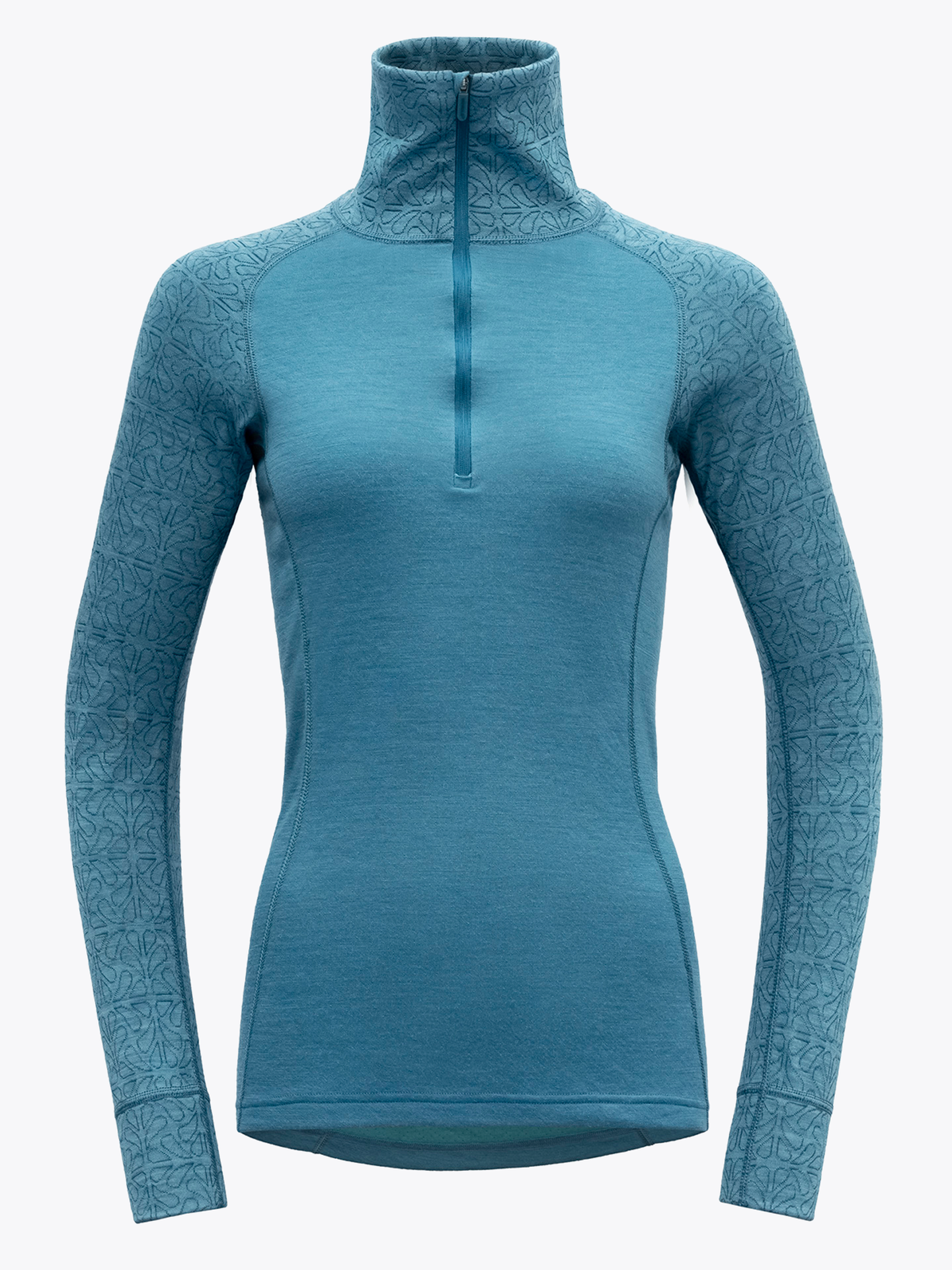 Duo Active Merino 205 Zip Neck Woman