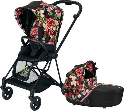 Cybex Mios Duovogn, Spring Blossom Dark/Matte Black