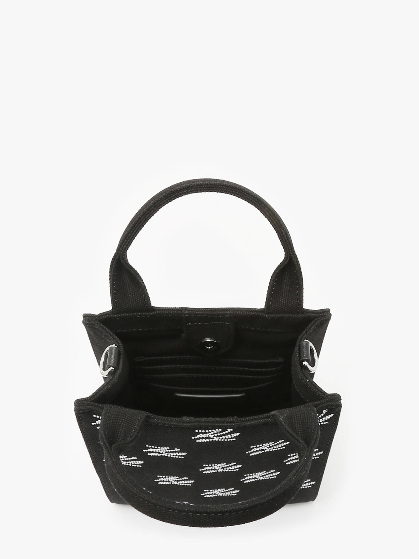 Sac bandoulire K autograph coton KARL LAGERFELD